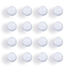100 pcs 9mm Boiling Stones, Round Soda Lime Clear Glass Boiling Beads, Glass Paint Mixing Balls, Lab Heating Ball - size: 9mm