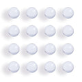 100 pcs 7mm Boiling Stones, Round Soda Lime Clear Glass Boiling Beads, Glass Paint Mixing Balls, Lab Heating Ball - size: 7mm