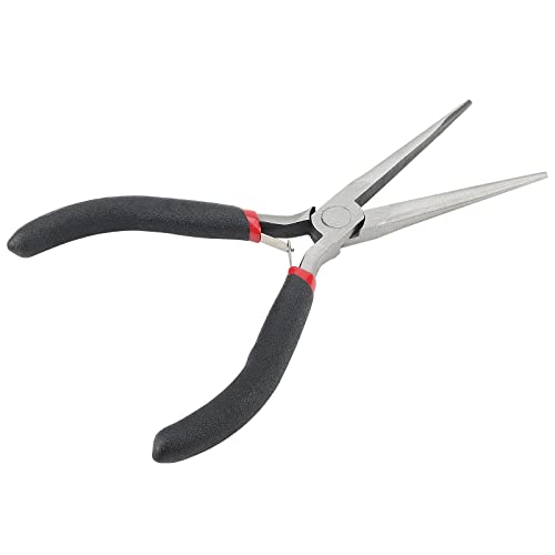 10 PCS 6 Inch Extra Long Needle Nose Pliers, Mini Precision Jewelry Pliers with Comfort Grip, Needle Nose Pliers for Jewelry Making, Repair, Crafts - size: 6 Inch 10 PCS