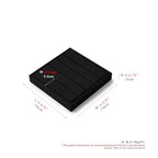 Oirlv Microfiber Velvet Ring Display Stand Small Ring Tray Modular Jewelry Storage & Display Tray - style: P13713