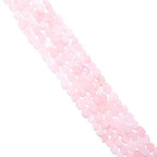 BEADIA Irregular Natural Rose Quartz Crystal Stone Loose Semi Gemstone Beads for Jewelry Making 7-10mm 38cm - color: Rose Quartz Crystal, size: 7-10mm 38cm