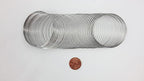 Beadalon Memory Wire Remembrance 75 coils Stainless Steel Round 0.61 mm (.024) Made in USA by CRAFT WIRE