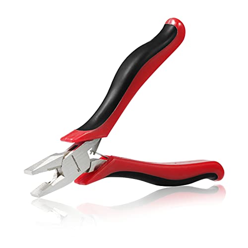 SPEEDWOX Mini Combination Pliers, 4.5 Inches with Box Joint Construction, Jewelry Making Pliers with Spring for Arts & Crafts, Mechanical Work & Small Electronics - style: Lineman Pliers