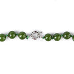 Necklaces, Pendants, 18" 36" 50" 8/10Mm Brazilian Green Jade Gemstones Round Beads Necklace Aa - (Length (Inches):18", Size:8Mm)