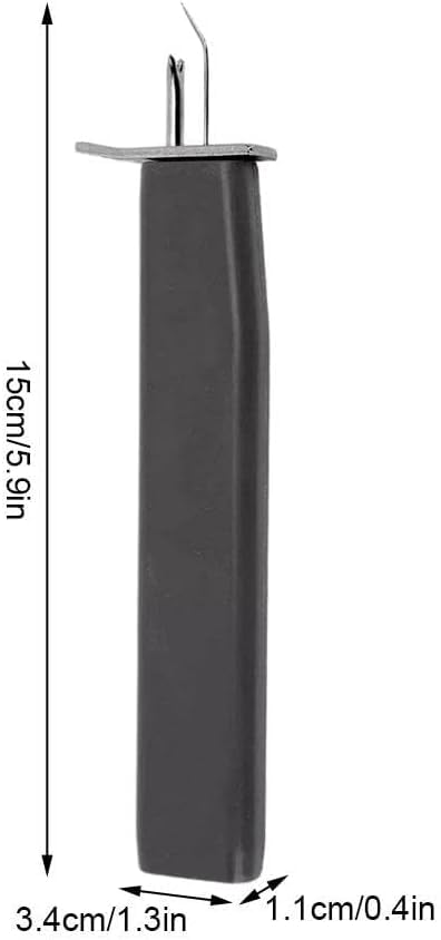 Black Bead Knotting Tool Create Secure Knots Pearl Jewelry Making Tool DIY Jewelry Pearl Stringing Beading Tools Knotters Tool for Necklace Bracelet Jewelry Making