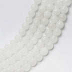 MJDCB Beads for Energy Bracelets Yoga Bracelet DIY Bracelet Natural Stone Beads White Jade 38 Pieces, 10mm - color: White Jade, size: 10mm