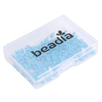 Beadia Natural Dark Blue Turquoise Stone Tila Beads 5x2mm Rectangle 2-Hole Spacer Beads for DIY Bracelet Earring Making 15"/Strand - color: Dark Blue Turquoise, size: 5x2mm