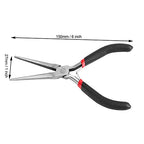 JOIKIT 10 Pack 6 Inch Extra Long Needle Nose Pliers, Mini Precision Needle Nose Pliers Set Repair Tool for Wire Wrapping, DIY Crafts, Electronic Repair