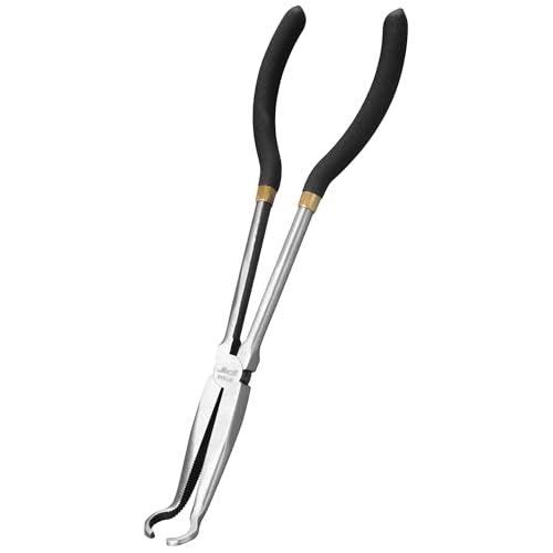 Performance Tool W1048 11-Inch x 1/2-Inch Diameter Hose Pliers for Easy Removal and Installation of Automotive Hoses and Fittings - style: 11" x 1/2" Diameter Hose Pliers