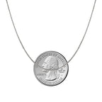 Savlano 925 Sterling Silver Solid 0.8mm Box Adjustable Bolo 14-24 Inch Chain Necklace For Women - Made in Italy Comes With a Gift Box - style: Rhodium Plated