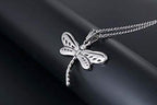 Assorted Dragonfly Charm Pendant Connector for DIY Jewelry Making Accessaries(13pcs,Antique Silver Tone)