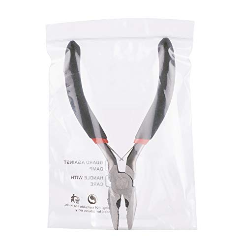 Beadthoven 1Set Wire Cutter Pliers with Polishing Serrated Jaws Jewelry Tools for Electrical Wire Wiring Cutting 12cm/4.7 Inch Long - color: Gunmetal, size: Wire Cutter Pliers