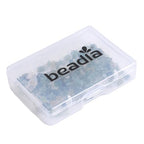 Beadia Natural Moss Agate Stone Tila Beads 5x2mm Rectangle 2-Hole Spacer Beads for DIY Bracelet Earring Making 15"/Strand - color: Moss Agate, size: 5x2mm