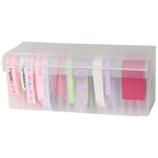 Craft Mates Bead Organizer and Plastic Storage Containers for Crafts, Buttons, Pins and More, 18 Removable Compartments, BPA Free - style: 18 Compartment