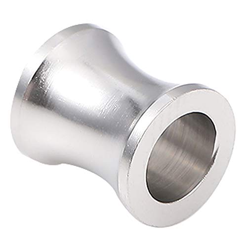 BEADIA Stainless Steel Spacer Beads 8x9mm Loose Charm Caps Beads for DIY Jewelry Making 10pcs with 5mm Hole - color: 8x9mm 5mm