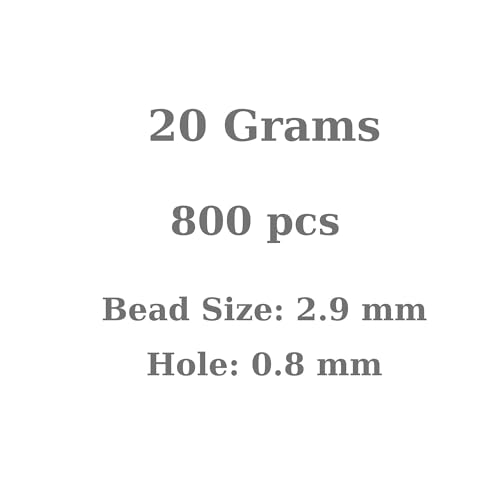 Czech 8/0 Silver Lined Glass Seed Beads 20 Grams 800 Pcs Multi Colors (Fuchsia) - color: Fuchsia
