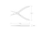 TEKTON Mini Needle Nose Pliers (Smooth Jaw) | PMN03001 - style: Needle Nose Pliers (Smooth Jaw)