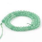 Song Xi 120pcs 3mm Natural Green Aventurine Gemstone Beads Faceted Round Loose Stone Beads for Jewelry Making (1 Strand) - color: Green Aventurine, size: 2.8-3.3mm