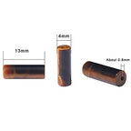 BEADIA Natural Yellow Tiger Eye Tube Beads 13x4mm 30pcs Cylinder Loose Semi Gemstone Beads for Jewelry Making Design - color: Yellow Tiger Eye Cylinder