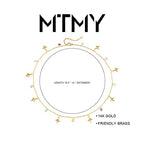 MTMY Beaded Necklaces for Women 14K Gold Plated Dainty Colorful Green/Rose Beaded Pearl Choker Necklace Delicate Boho Choker Necklace Jewelry Gift - style: CZ star tassel