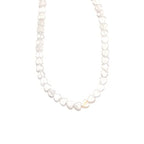 6mm Natural White Crystal Stone Beads Heart Shape Cute Fine Gems Spacer Beads Fit Jewelry Making DIY Exquisite Necklace Bracelet Accessory - color: White Crystal