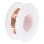 uxcell Soft Copper Wire (22 Gauge, 32.8 FT), 99.9% Pure Bare Copper Wire 0.6mm Solid Craft Wire for DIY Crafting Gardening Decoration (10Meter) - size: 22 Gauge x 32.8 FT