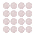 Crafans 50Pcs 8mm Half Round Gemstone Cabochons Natural Rose Quartz Flat Back Stone Cabochons Domes No Hole Healing Power Stone Chakra Crystal Beads for Jewelry Making - color: Rose Quartz, size: 8mm