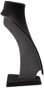 Polmart Modern Necklace Display Bust (Black Velvet, 9 ⅘”H) - color: Black Velvet, size: 9 ⅘”H