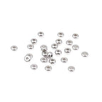 BEADIA Stainless Steel Spacer Beads 5x3mm Rondelle Loose Charm Caps Beads for DIY Jewelry Making 100pcs with 1.5mm Hole - color: 5x3mm 1.5mm