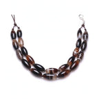 Botswana Agate Beads for Jewelry Making Natural Gemstone Semi Precious 8x16mm Oval Rice 15" JOE FOREMAN - color: 8x16mm/oval rice botswana agate