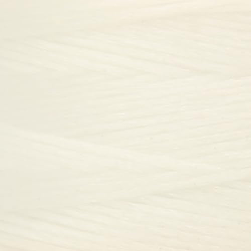 The Beadsmith Nymo Thread – 10-Pack White Color – Size D, 30mm Diameter, 64 Yard/58.5 Meter Spool – Made of Nylon – Bead Embroidery & Weaving, Off Loom & Loom Work and DIY Craft Projects - size: Size D, 64 Yards, style: White