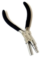 German Heavy Duty Bail Making Pliers - 6 in 1 Wire Looping Pliers, Big & Small Sizes (13, 16, 20 & 5, 7, 10MM), Anti Slip Comfort Grip Handle - style: LARGE 13,16,& 20MM