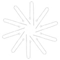 UNICRAFTALE 40pcs 90mm Stainless Steel Ear Threads with Loop Drop Earring Threader - color: Stainless Steel Color, size: 90mm