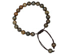 Amazing Gemstone Bronzite Bracelet for Women Men's Gifts - Protection Healing Crystal Bracelet - 8mm Gemstone Beaded Adjustable Bracelet Pulseras Para Hombres Mujer Stocking Stuffers - color: Bronzite