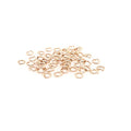 50pcs 14/20 Gold Filled Round Open Jump Rings 4.5MM OD, 2.5MM ID 18 Gauge by CRAFT WIRE - color: 18 Gauge, size: 4.5MM