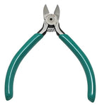 iexcell 4.5" Side Cutter Diagonal Wire Cutting Pliers Nippers Repair Tool, Green, Chrome-Vanadium Steel - size: 4.5 Inches