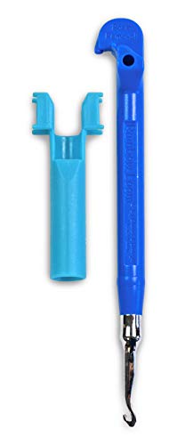 Rainbow Loom® Blue Upgrade Kit, Features a Blue Metal Hook and a Mini Loom to Make Bracelets, for Ages 7+; Rubber Bands are NOT Included - color: Blue