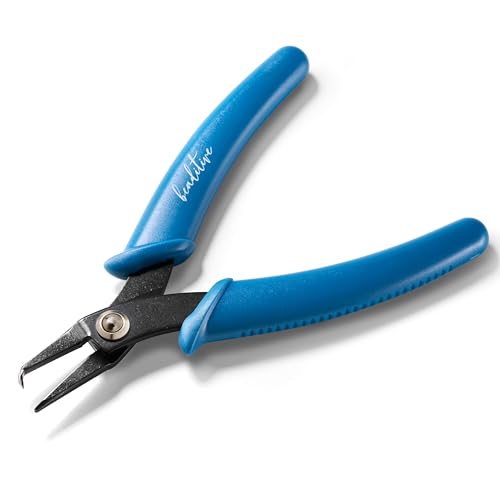 Beaditive Split Ring Pliers | Jewelry Making, Beading, Crafting | High-Carbon Steel | 5-Inch (Lake Blue) - color: Lake Blue