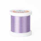 YLI Threads Silk Thread – 100 wt Fine Japanese Silk for Appliqué, EPP, and Quilting - Light Plum - color: Light Plum