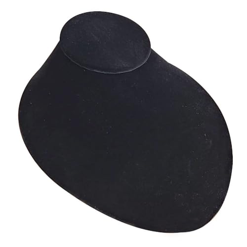 2 Black Velvet Low Profile Jewelry Necklace/Chain/Choker Display Stand ~ Sold in Packs of 2