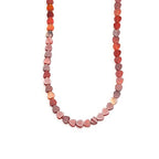 6mm Natural Red Agate Stone Beads Heart Shape Cute Fine Gems Spacer Beads Fit Jewelry Making DIY Exquisite Necklace Bracelet Accessory - color: Red Agate