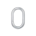 14K Gold Jewelry Clasp Necklace Extender Clasp Bracelet Extension Connector for DIY Necklace Bracelet Anklet Jewelry Making (Style 3-White) - size: Style 3-White