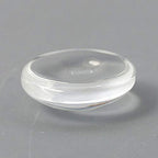 Craftdady 200Pcs Transparent Glass Cabochons 12mm Clear Glass Flat Back Dome Tile Cabochons Half Round Covers for Photo Pendant Jewelry Making - color: Transparent Clear, size: 12mm Round