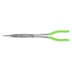 OEMTOOLS 22633 13 Inch X-Type Long Nose Pliers, Straight, Precision Grip, Steel, With Comfort Grip Handle - style: 13 inch x-type long nose pliers