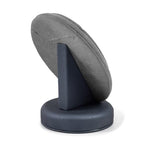 PU Leather Necklace Display Stand Microfiber Small Necklace Holder Jewelry Gift Display Stand For Birthday, Valentine's Day (Dark Gray) - color: Deep Grey