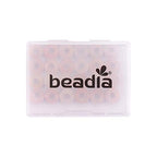 BEADIA Natural Rose Quartz Crystal Rondelle Stone with Large Hole (4mm) Loose Semi Gemstone Beads for Jewelry Making 10mmx4mm 24pcs - color: Rose Quartz, size: 10mm x 4mm