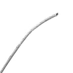 Mandala Crafts 49 Strand Beading Wire for Jewelry Making - 98 FT 25 Gauge Stainless Steel Braided Tiger Tail Wire for Bead Stringing - size: 49 Strands 25 Gauge 0.45MM 98FT