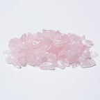3-5mm Natural Rose Quartz Gemstone Chips Loose Beads Semi Precious for Jewelry Making DIY Handmade Craft Supplies 1 Strand per Bag Approxi 32" - color: Rose Quartz