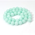 60pcs 6mm Natural Amazonite Gemstone Beads Energy Healing Crystal Round Loose Stone Beads for Jewelry Making, DIY Bracelets Necklaces - color: Amazonite, size: 6mm