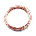 Solid Bare Copper Wire Round,Bright,Dead Soft,25 Feet 12 Gauge (Choose 25 to 100 Ft,10 to 30 Ga.) - size: 12 Gauge - 25 Feet Coil